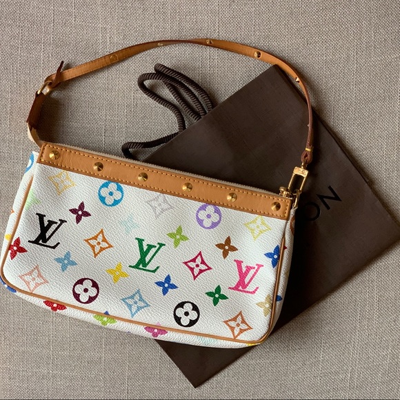 louis vuitton multicolor pochette dupe